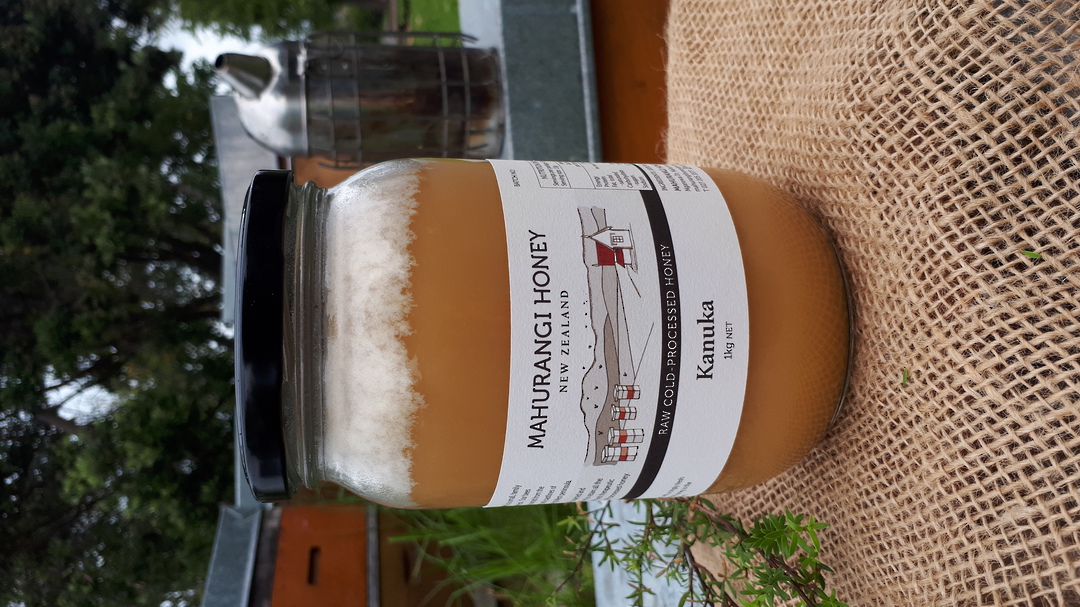 Kanuka Honey 1kg         Natural Crystal (50MGO) image 0